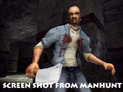 Screen shot from Manhunt