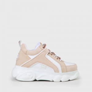 BUFFALO CLD Corin Sneaker beige/white