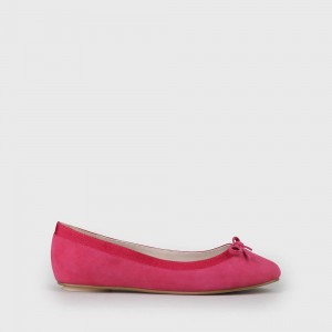 Black Friday Buffalo 2020 - Annelie Ballerina Suede fuchsia