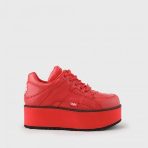 Rising Towers sneaker nappa red