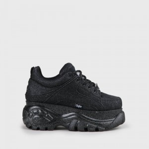 Black Friday Buffalo 2020 - Buffalo Classic Chunky Sneaker Black Glitter