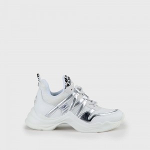Cavi Sneaker faux-leather white
