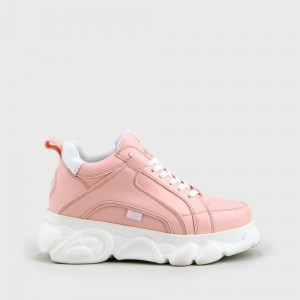 CLD Corin sneaker leather look pink