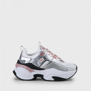 Crevis P1 sneaker silver