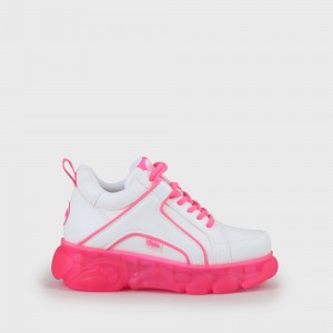 Black Friday Buffalo 2020 - BUFFALO CLD Corin sneaker white/ neon pink